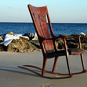 whale rocking chair
